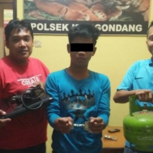 Bobol Sekolahan Pemuda Ditangkap Polisi