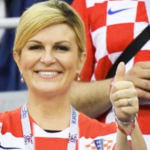 Presiden Cantik Krosia Bintang Piala Dunia