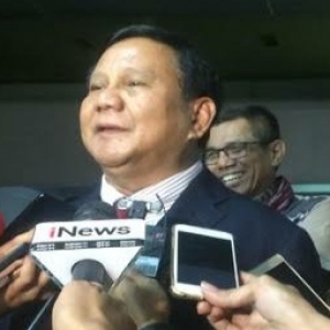 Ditanya Siapa Cawapresnya, Prabowo: AHY Cocok Nggak?