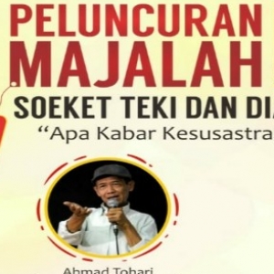 SKM Amanat Akan Gelar Launching Majalah Soeket Teki Dan Dialog Sastra