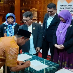 KPU Tetapkan Perolehan Kursi DPRD Wonogiri, PDIP Terbanyak