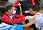 Vaksinasi Pelajar SMAN 5 Semarang
