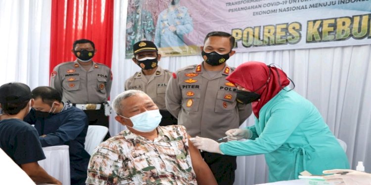 Polres Kebumen gelar Gerai Vaksin Presisi Dosis 2/RMOLJateng