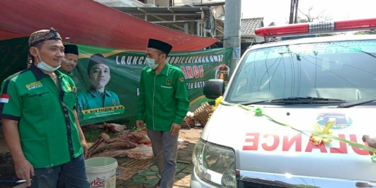 Ketua DPC PPP Kabupaten Batang melaunching mobil layanan umat gratis/RMOLJateng