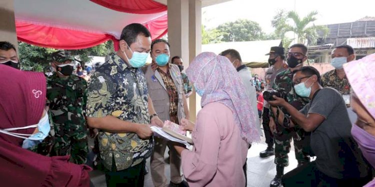 Kota Semarang memperoleh alokasi 113.000 Bantuan Sosial Tunai BST melalui Program Keluarga Harapan Kemensos. 