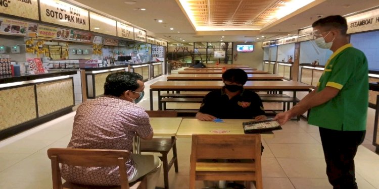 Food Fair Mall Ciputra kembali dibuka setelah tutup selama tiga minggu./ RMOL Jateng 