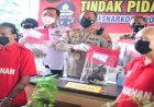Satresnarkoba Polrestabes Semarang Bekuk Dua Pengedar dan Penanam Ganja 1,060 Kg