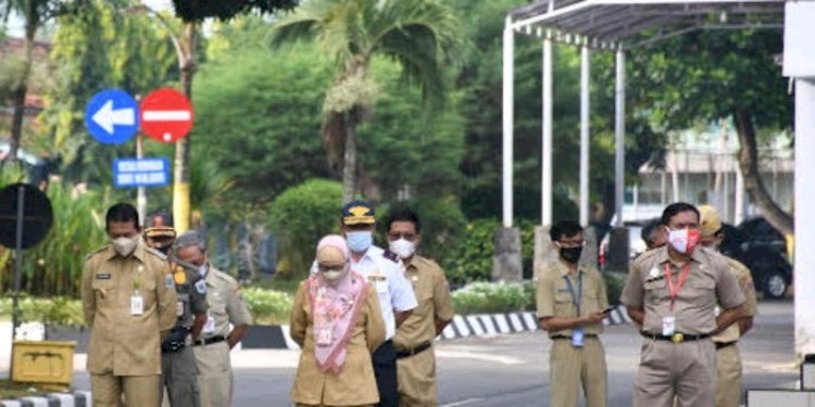Upacara di lingkungan Pemkab Batang. / RMOL Jateng 
