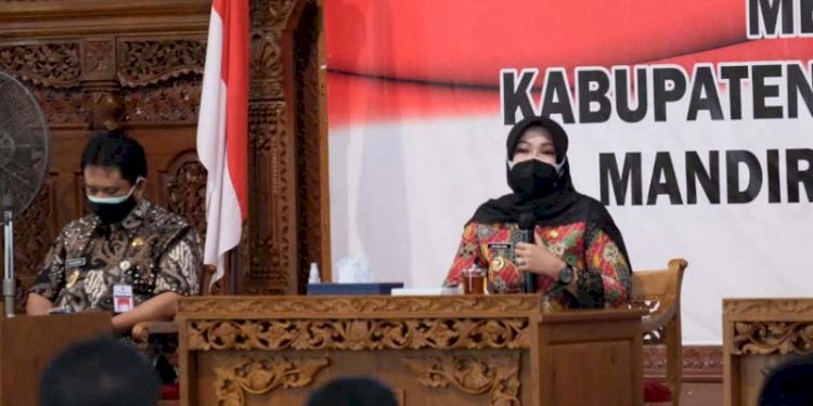 Bupati Klaten Sri Mulyani. dok