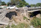 Talud Jembatan Ambrol