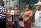 Patik Kepedulian Sesama Saat Pandemi, Bapera Bagi Ribuan Kilogram Beras