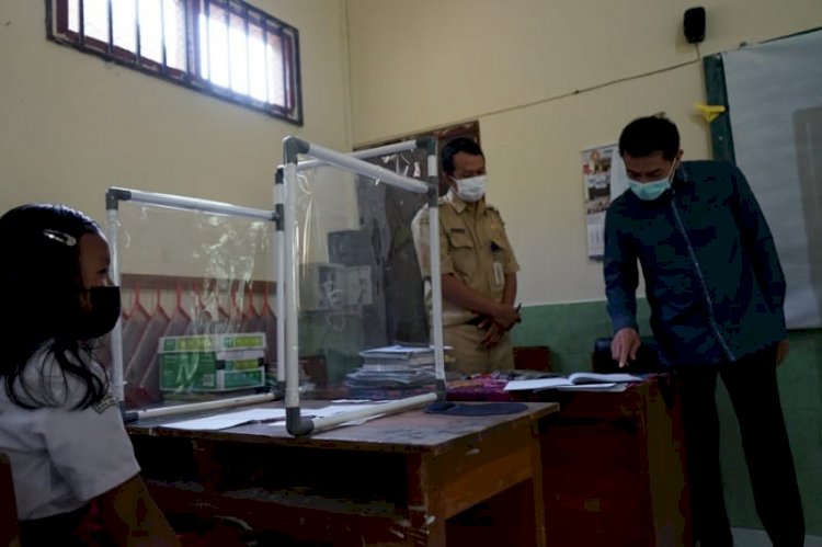  Kegiatan PTM di Minggu pertama di Salatiga mendapatkan pengawasan. / RMOL Jateng 