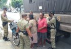 Empat Manusia Karung Kena Razia Satpol PP