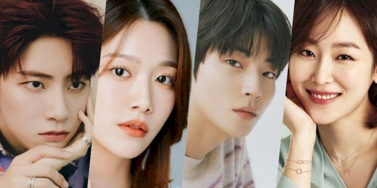 Hwang In Yeop (nomer tiga dari kiri) akan tampil dalam drama Korea terbaru 'Why Oh Soo Jae?'