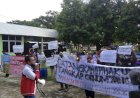 Geruduk Kantor Kecamatan, Calon Perangkat Desa di Lasem Tuntut Seleksi Ulang