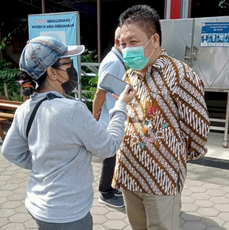 Ketua DPRD Salatiga Dance Ishak Palit.