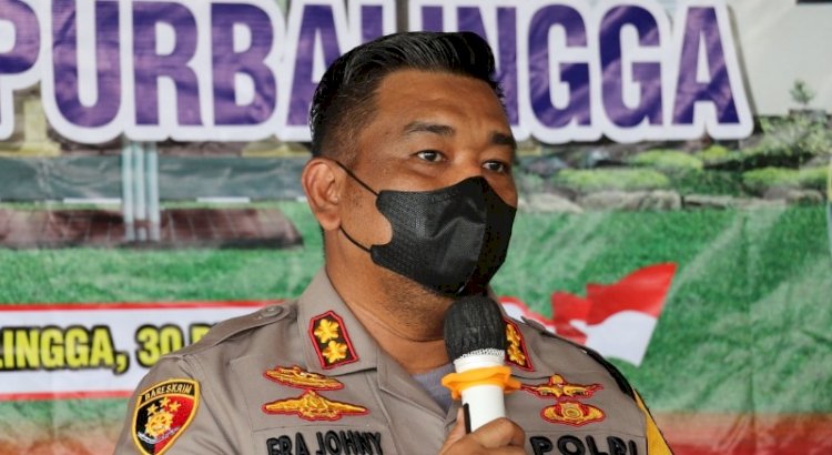 Kapolres Purbalingga AKBP era Johny Kurniawan. 