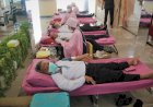 72 Kantong Darah Disumbangkan Kemenkum HAM Jateng untuk PMI