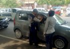 Parkir Sembarangan, Dishub Gembosi Ban Kendaraan Ojol