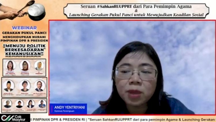 Ketua Komnas Perempuan Andy Yetriyani. foto: youtube 
