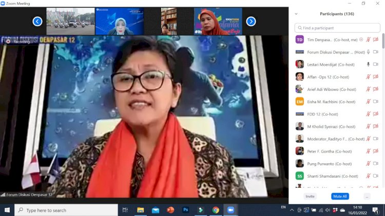 Wakil Ketua MPR RI, Lestari Moeedijat/Ist