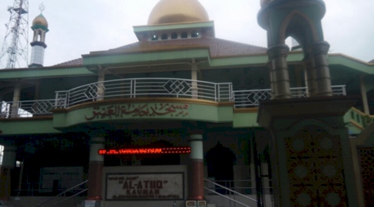 Bangunan kuno Madjid Kuaman Salatiga masih terjaga keasliannya. 