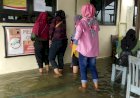 Banjir Rob Kembali Terjang Pantura Demak, Polsek Sayung Terendam
