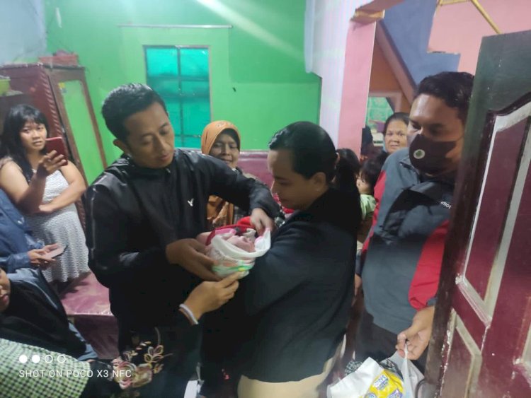 Bayi laki-laki yang dibuang di Prampelan RT 4 RW VI, Kelurahan Blontongan, Kacamatan Sidorejo, Kota Salatiga diduga anak orang terpandang di Salatiga