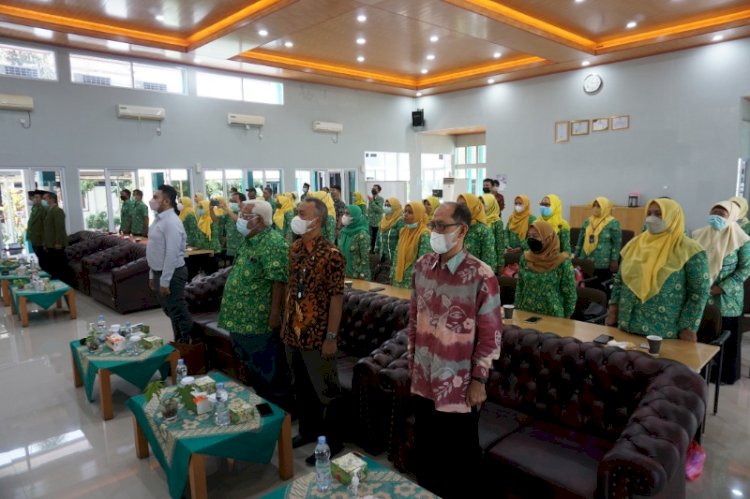 Peserta Rakor Implementasi Peningkatan Profesionalitas Anggota HAKLI digelar di Bapelkes, Salaman, Magelang.