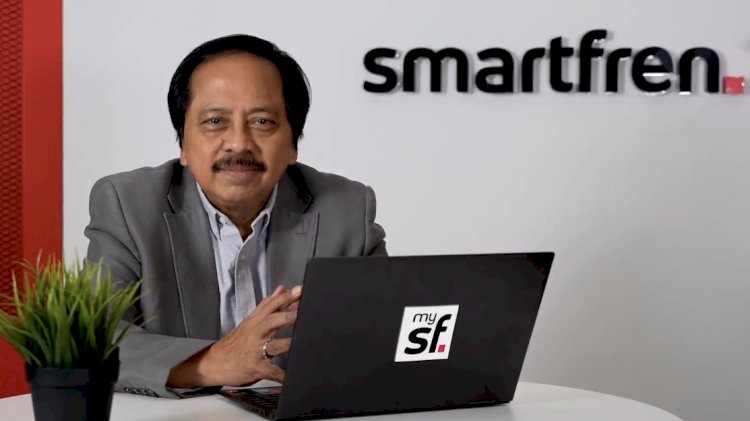 President Director Smartfren Merza Fachys. Dok Smartfren