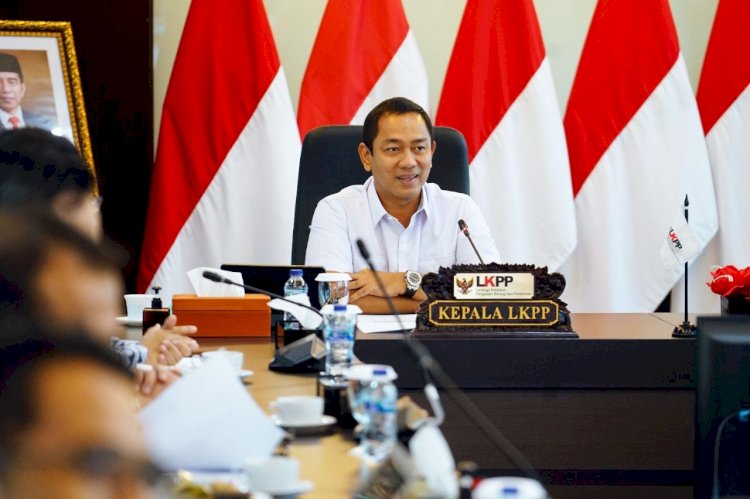Kepala LKPP RI, Dr. Hendrar Prihadi, SE, MM