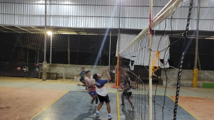 Tim Voli Putra Kota Semarang saat menjalani latihan/RMOLJateng