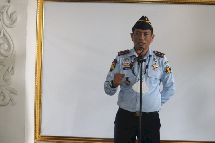 Kepala Rutan Rutan Salatiga Andri Lesmano. 
