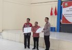 Kapolres Semarang Terima Sertifikat Tanah Hibah Pemkab Semarang