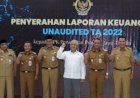 Bupati Magelang Serahkan LKPD Unaudited TA 2022 Ke BPK Jateng