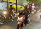 Kapolres Bersama Dandim Patroli Sepeda Motor Pastikan Malam Takbiran di Purbalingga Aman