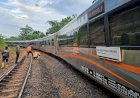 Kereta Api Ciremai dan Harina Alami Keterlambatan Akibat Longsoran di Petak Jalan Sukatani-Ciganea