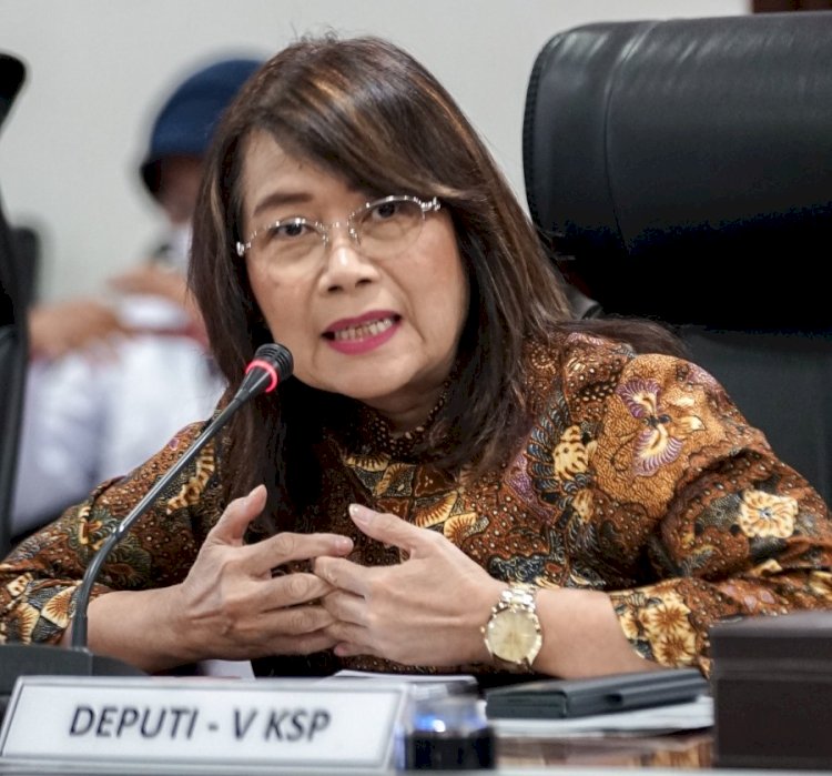 Deputi V Kepala Staf Kepresidenan, Jaleswari Pramodhwardani. 