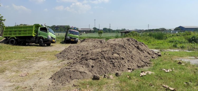 Proses pengurukan lahan gereja MBA yang dimulai Selasa (23/5) ini hingga diperkirakan rampung 2 Minggu ke depan. 