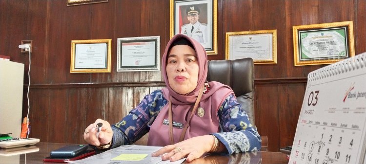 Sekda Kota Salatiga Wuri Pudjiastuti. 