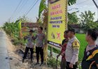 Antisipasi Korban Jebakan Listrik, Polres Blora Pasang Banner Imbauan