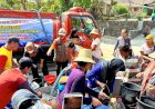 Bantu Warga Terdampak Bencana Kekeringan Ekstrem, Semen Gresik Gandeng BPBD  Salurkan 80 Truk Tangki Air Bersih ke 14 Desa di Rembang