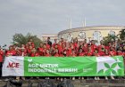 Karyawan ACE Hardware Indonesia Bersih-bersih Masjid Agung Jawa Tengah