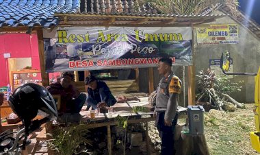 Bhabinkamtibmas Polres Blora Ingatkan Warga Waspada Penipuan