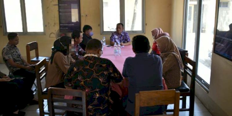  Mediasi korban pelecehan karyawati pabrik Rembang, Selasa (5/9). RMOL Jateng 