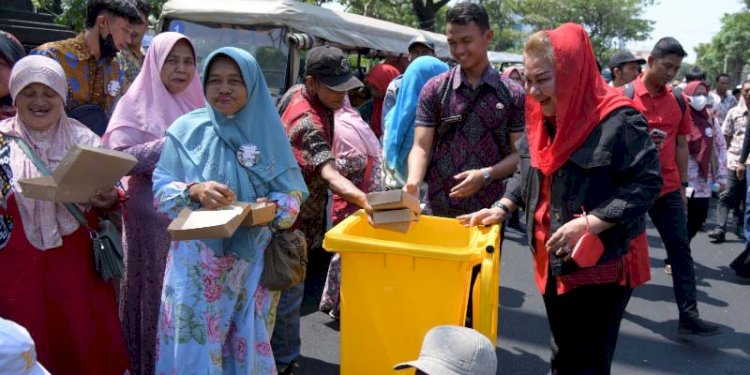 Wali Kota Semarang Saat Hadiri Pesta Rakyat Perpisahan Ganjar Pranowo, Selasa (5/9). RMOL Jateng 
