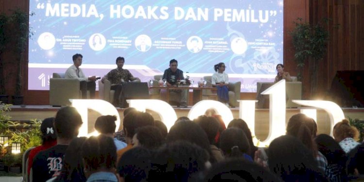 Cara Studium Generale di Universitas Kristen Satya Wacana (UKSW) mendorong mahasiswa menjaga persatuan Indonesia menjelang tahun Politik 2024, Kamis (7/9). RMOL Jateng