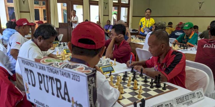  Pecatur Semarang Vs Klaten saat berlaga di Peparprov Jateng 2023. RMOL Jateng