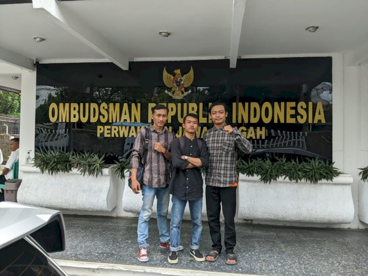 Serikat pekerja PT Berill Jaya Sejahtera atau SP Bergas laporkan Ka Disnakertrans ke Ombudsman RI
