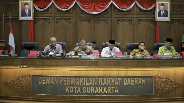 Simulasi aksi protes warga terkait hasil pemungutan suara. RMOL Jateng